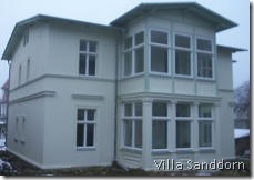 Villa Sanddorn Frühjahr 2005